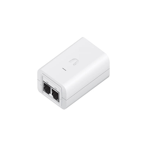 Ubiquiti 24 V DC PoE Adapter, Surge and Clamping Protection, Maximum Surge Discharge, AC Cable with Earth Ground, White POE-24-7W-G-WH