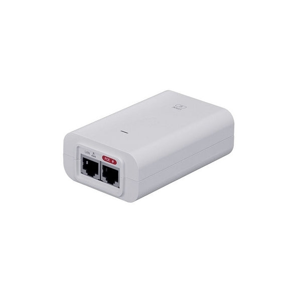 Ubiquiti PoE 802.11AF Adapter, Up to 15W of PoE Output, RJ45 Data Input, AC Cable With Earth Ground, Compatible injector for NHU-U6+ U-POE