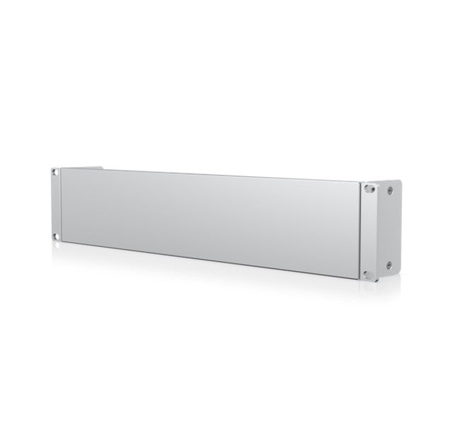 Ubiquiti 2U Sized Rack Mount OCD Panel, Silver Blank Panel, Compatible With the Toolless Mini Rack UACC-Rack-Panel-Blank-2U