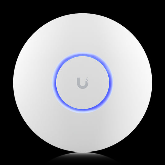Ubiquiti UniFi U6+, Dual-band WiFi 6 PoE Access Point, AP 2x2 Mimo, 2.4GHz @ 573.5Mbps & 5GHz @ 2.4Gbps, 300+ Devices *No POE Injector *, Incl 2Yr Warr U6+