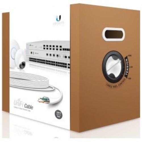 Ubiquiti UniFi Ethernet Cable, Category 6 UTP (Unshielded Twisted Pair), Up To 10G Ethernet, 304m, Anti-crosstalk Divider U-Cable-C6-CMR