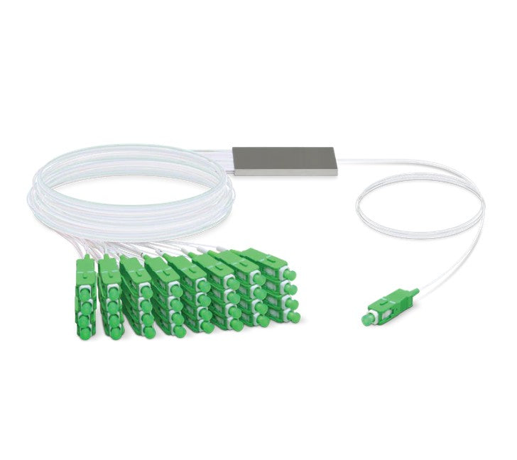 Ubiquiti UFiber Gigabit Passive Optical Network Splitter 1:32, For Use With UFiber OLT Solutions, Terminated With SC/APC Connector, UF-SPLITTER-32