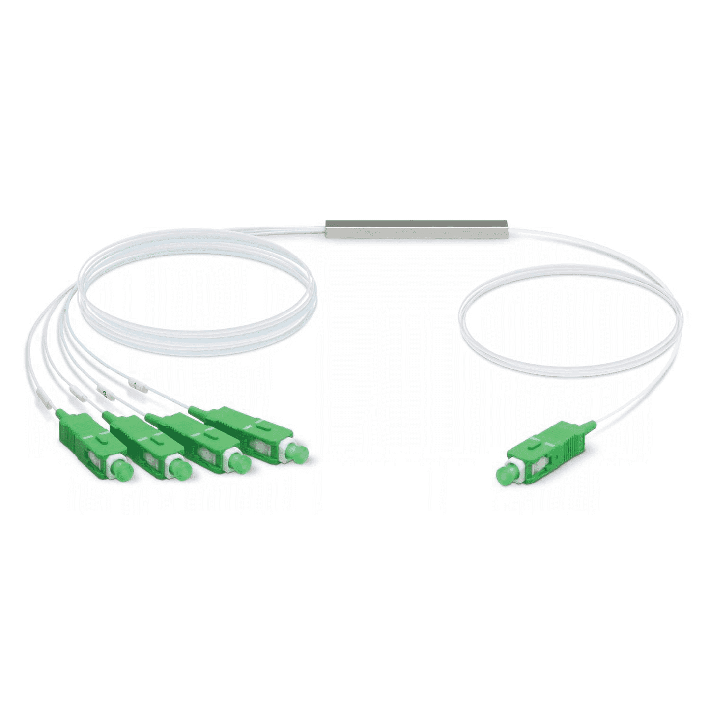 Ubiquiti UFiber Gigabit Passive Optical Network Splitter 1:4, For Use With UFiber OLT Solutions, Terminated With SC/APC Connector, UF-SPLITTER-4