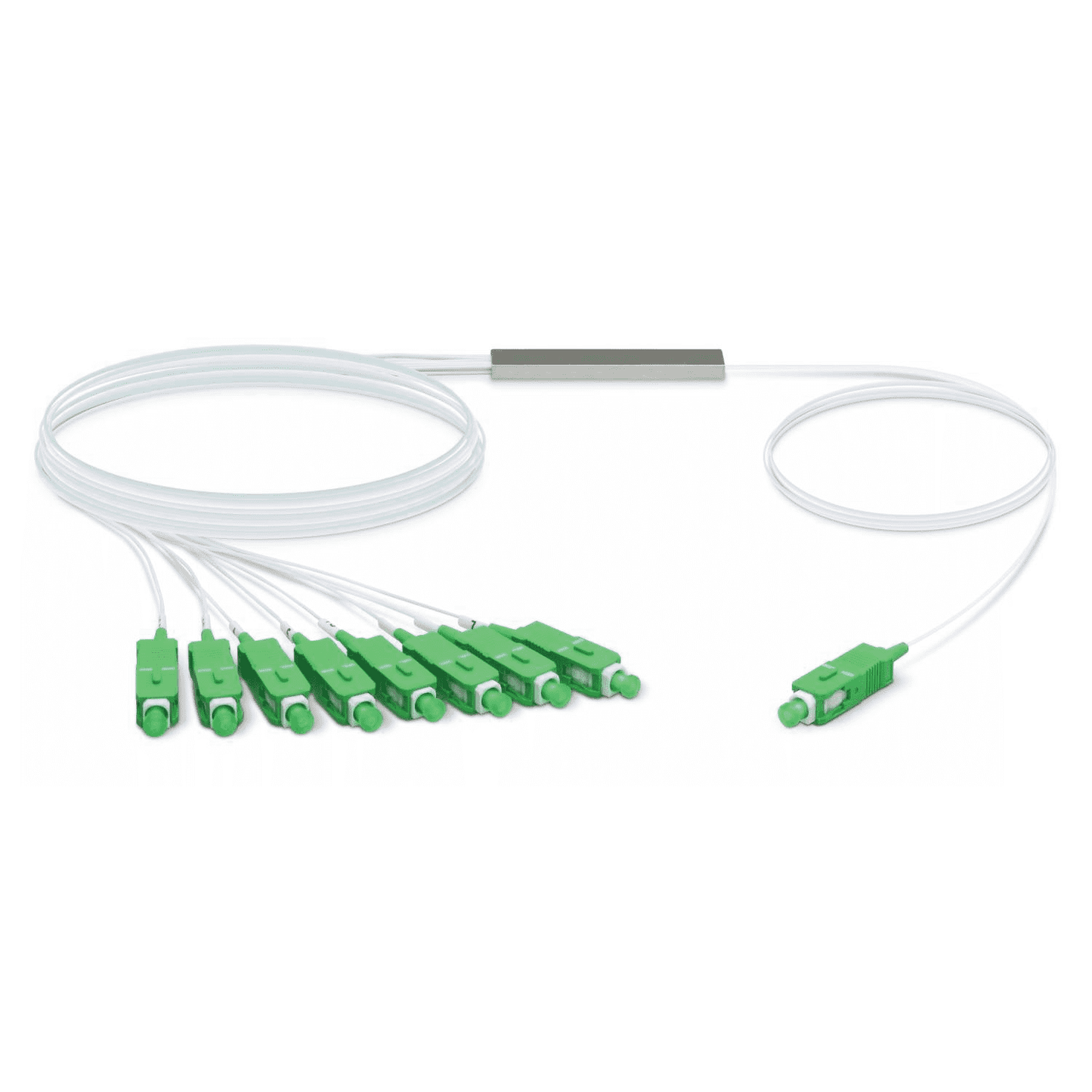Ubiquiti UFiber Gigabit Passive Optical Network Splitter 1:8, For Use With UFiber OLT Solutions, Terminated With SC/APC Connector, UF-SPLITTER-8