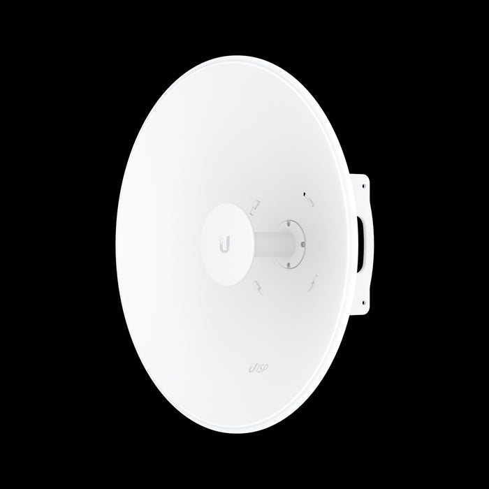 Ubiquiti UISP Dish, 30 dBi Dish Antenna, 5.15-6.875 GHz Frequency Range, 30+ km PtP Link Range, Compatible AF 5XHD & RP 5AC, UISP-Dish
