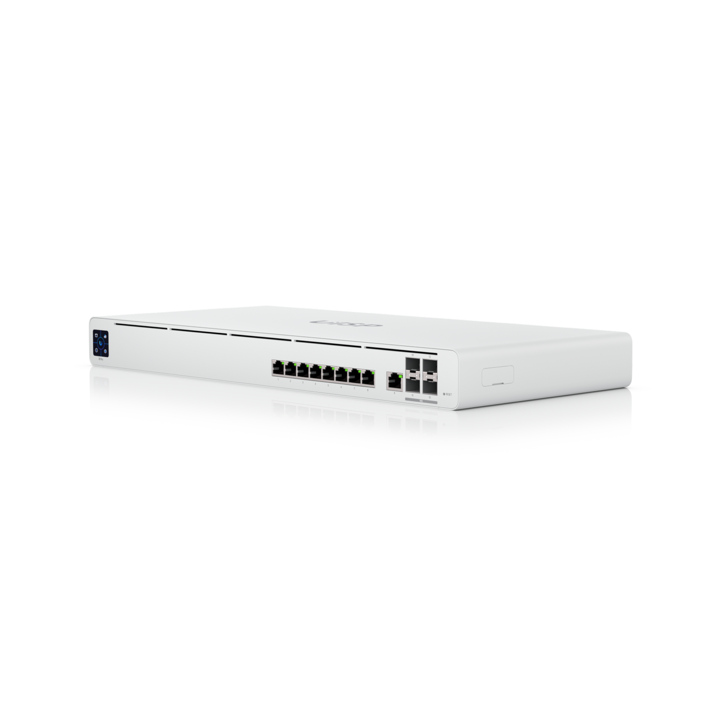 Ubiquiti UISP Router Professional, (9) GbE RJ45 ports, (4) 10G SFP+ ports, Integrated Layer 2 Switch, Up to 9, 500 Mbps NAT Throughput, UISP-R-Pro