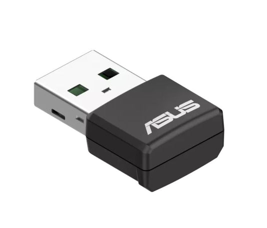 ASUS USB-AX55 NANO Dual Band AX1800 USB WiFi 6 USB Adapter, 802.11ax 1201Mbps+574Mbps, OFDMA, MU-MIMO, BSS Colouring ( NIC ) USB-AX55 NANO