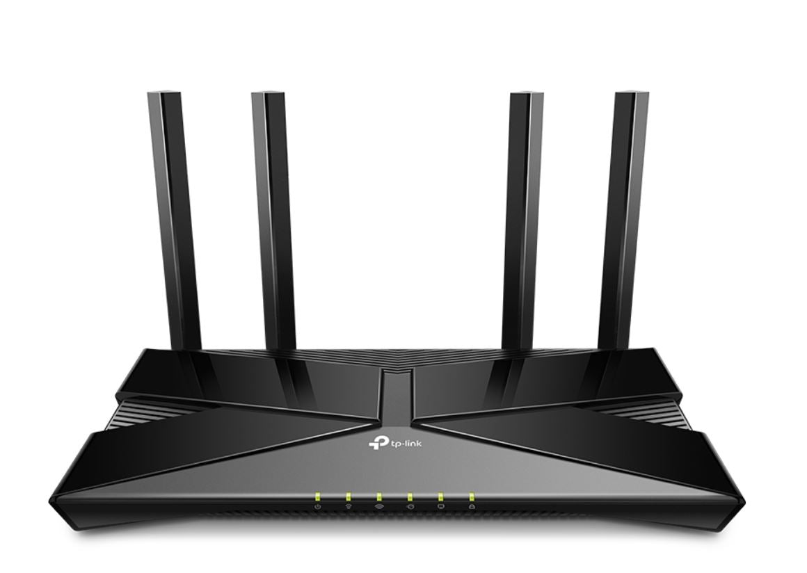 TP-Link Archer AX1800 AX1800 Dual-Band Wi-Fi 6 Router, 574 Mbps at 2.4 GHz + 1201 Mbps at 5 GHz, Dual-Core CPU, 1x Gigabit WAN Port + 4x Gigabit LAN P Archer AX1800