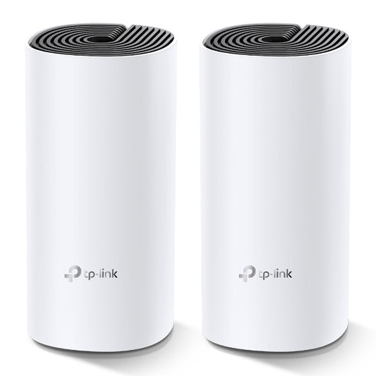 TP-Link Deco M4 (2-pack) AC1200 Whole Home Mesh Wi-Fi System. ~260sqm Coverage, Up to 100 Devices, Parental Control Deco M4(2-pack)