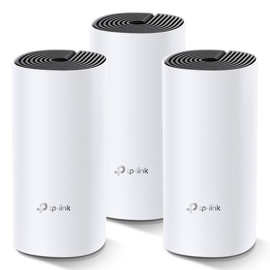 TP-Link Deco M4 (3-pack) AC1200 Whole Home Mesh Wi-Fi System. ~370sqm Coverage, Up to 100 Devices, Parental Control Deco M4(3-pack)