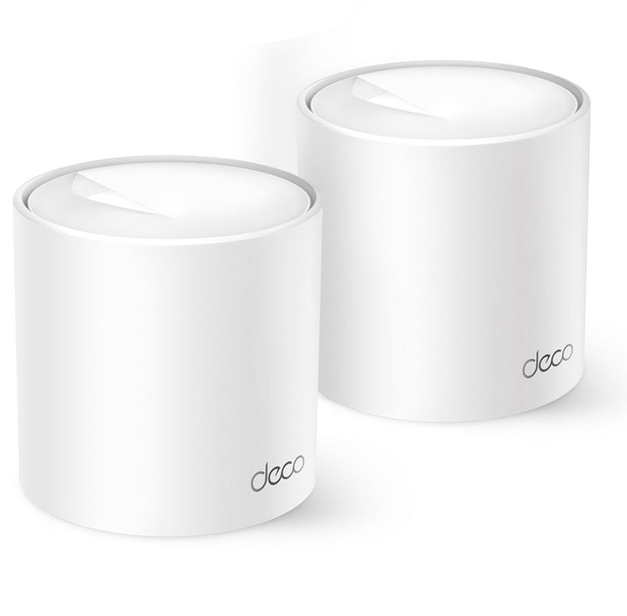 TP-Link Deco X50 Pro(2-pack) AX3000 Whole Home Mesh WiFi 6 System, 574 Mbps at 2.4 GHz + 2402 Mbps at 5 GHz, Deco App, Router/AP Mode, IPv6, IPTV Deco X50 Pro(2-pack)