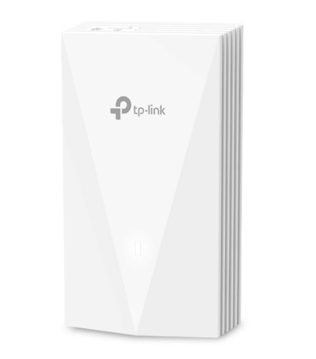 TP-Link EAP655-Wall Omada AX3000 Wall Plate WiFi 6 Access Point, 574Mbps at 2.4 GHz + 2402 Mbps at 5 GHz, 2x Internal Antennas EAP655-Wall