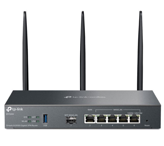 TP-Link ER706W-4G Omada 4G+ Cat6 AX3000 Gigabit VPN Router ER706W-4G
