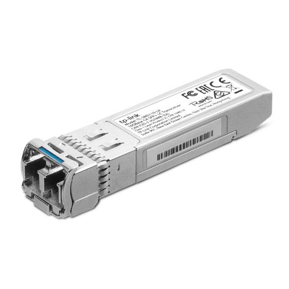 TP-Link TL-SM5110-LR 10GBase-LR SFP+ LC Transceiver Hot-Pluggable, Supports Digital Diagnostic Monitoring, SFP+ MSA Compatible, 10KM SM5110-LR