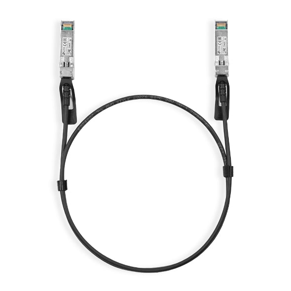 TP-Link TL-SM5220-1M 1 Meter 10G SFP+ Direct Attach Cable, Drives 10 Gigabit Ethernet, 10G SFP+ Connector on Both Sides (Replaces TXC432-CU1M) SM5220-1M