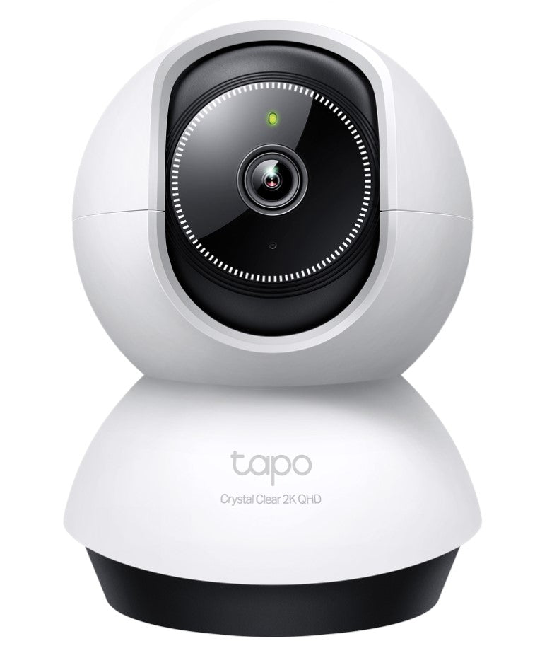 TP-Link TC72 Pan/Tilt AI Home Security Wi-Fi Camera, 2K 4MP QHD, Two-Way Audio, Sound and Light Alarm, Smart AI Detection TC72