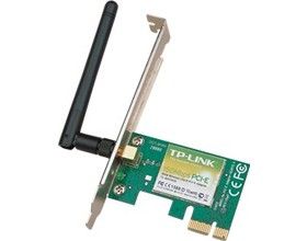 TP-Link TL-WN781ND N150 Wireless N PCI Express Adapter 2.4GHz (150Mbps) 802.11bgn 1x2dBi Detachable Omni Directional Antennas WPA/WPA2 TL-WN781ND