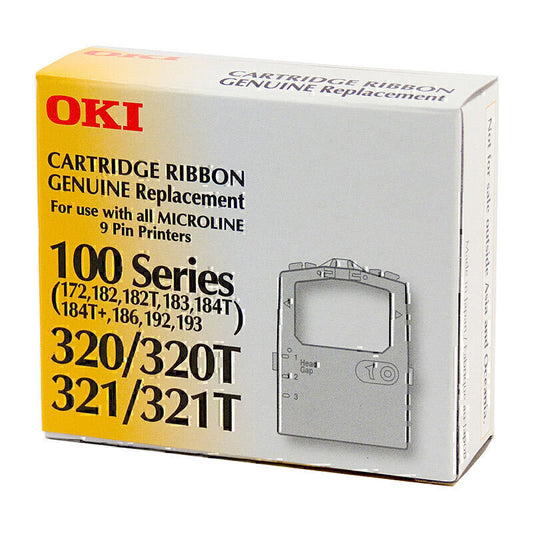 Oki Ribbon 100/320 Series approx 3M characters - 44641501