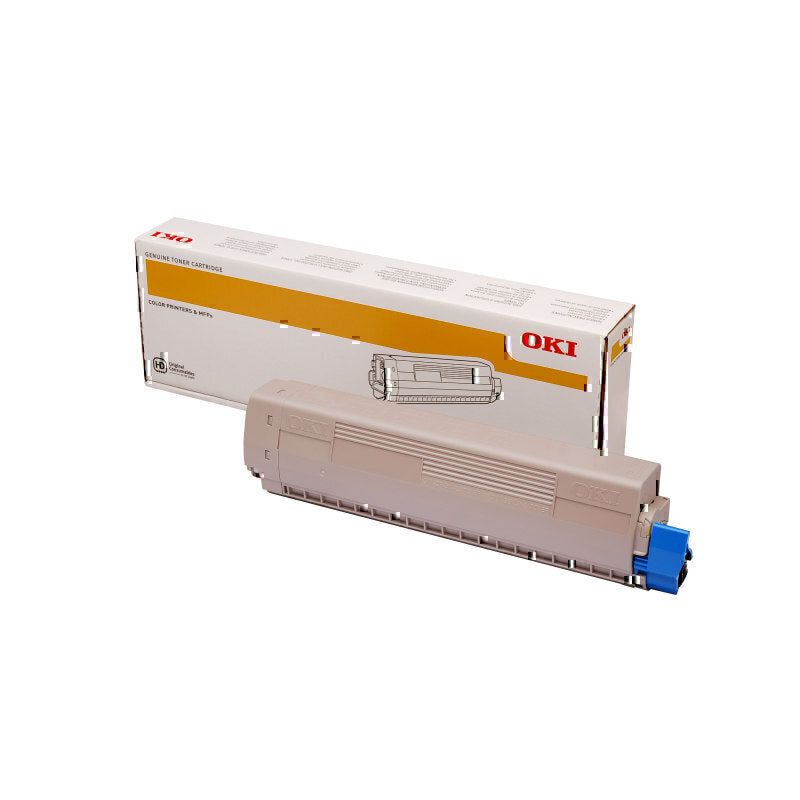 Oki MC873 Cyan Toner 10,000 pages - 45862830