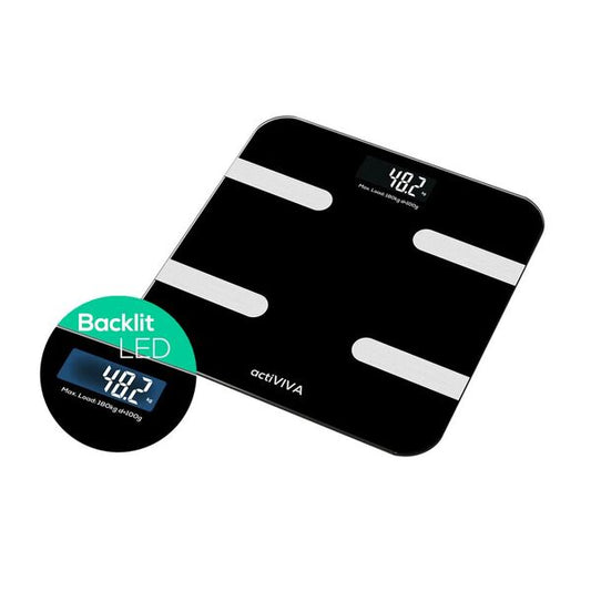 mbeat 'actiVIVA' Bluetooth BMI and Body Fat Smart Scale with Smartphone APP MB-SCAL-BT01