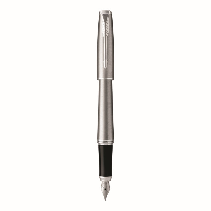 Parker Urban Metro Fountain Pen - Metallic, Chrome Trim, Medium Nib - 1931605