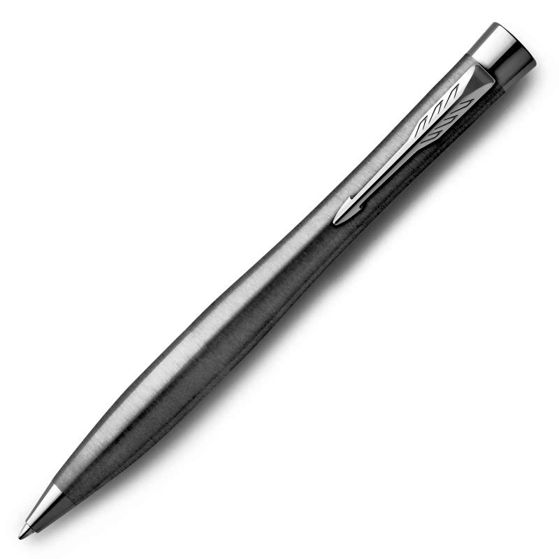 Parker Urban Twist Ballpoint Pen - Metro Metallic, Chrome Trim with Medium Tip, Blue Ink - 2143641