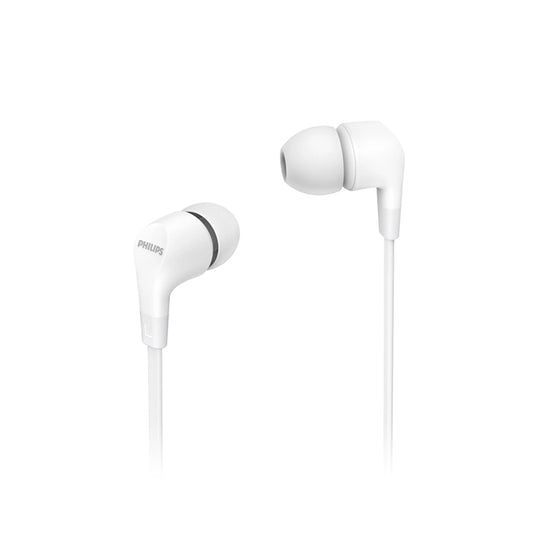 Philips Wired Earbud Gel White  - TAE1105WT/00