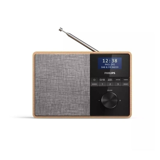 Philips Wooden DAB/FM Radio  - TAR5505/79