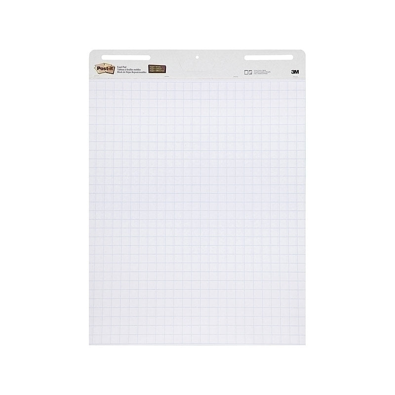 Post-It Self Stick Easel Pads Blue Grid 635 x 775mm - Box of 2 - 7100083123