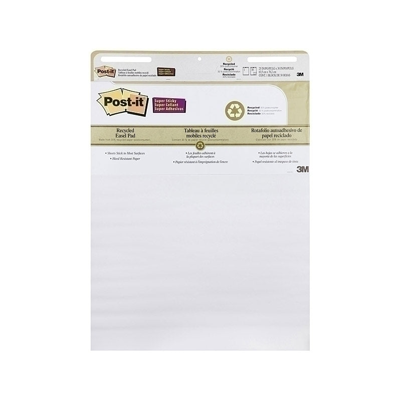 Post-It Easel Pads Recycled 635 x 762mm - Box of 2 - 7100083057