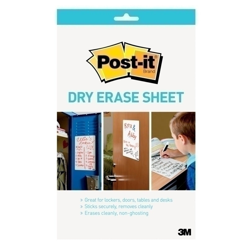 Post-It Super Sticky Dry Erase Sheet Pk3 - 7100246618