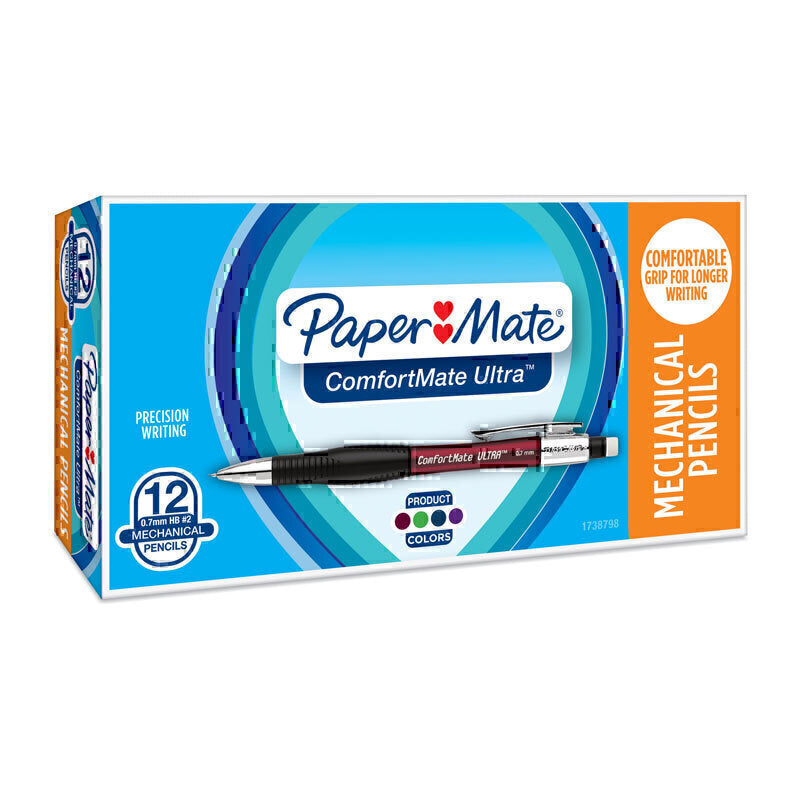 Paper Mate Cfmt Mech Pencil 0.7mm Pk12 - 1738798