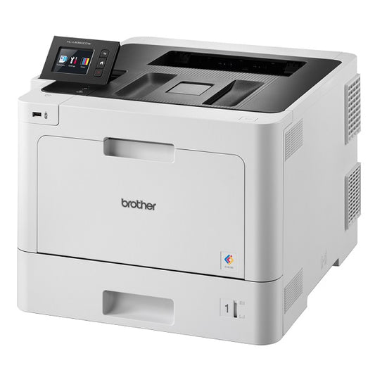 Brother HL-L8360CDW Print Speed up to 31ppm (Mono&Colour) 2-sided (Duplex) Print USB & Wired & Wireless Network Interface, NFC 6.8cm Touch Screen HL-L8360CDW