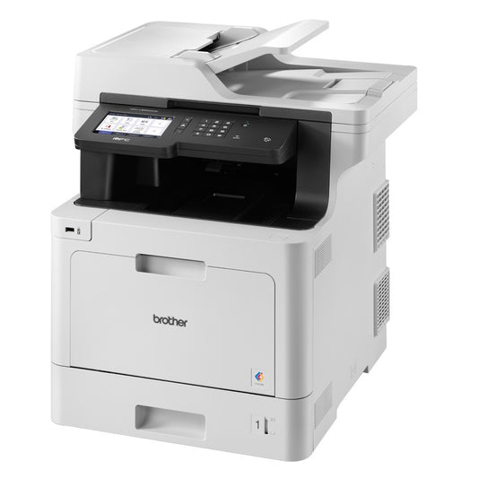 Brother MFC-L8900CDW Print Speed up to 31ppm(Mono&Colour) 2-Sided (Duplex) Print, 2-sided (Duplex) Scan USB & Wired & Wireless Network. 250 Sheets MFC-L8900CDW