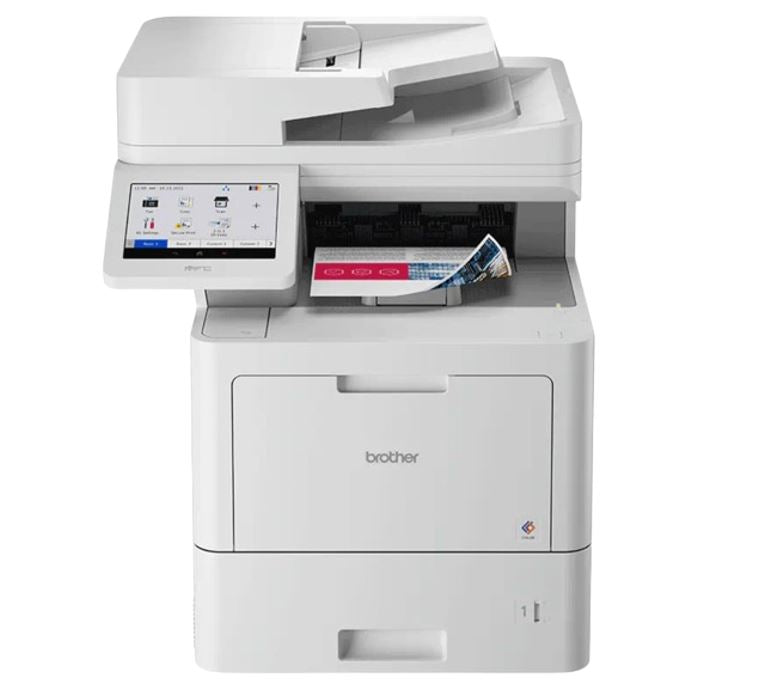 Brother MFC-L9630CDN Colour Laser Multi-Function Printer. Up to 600 x 600 dpi, 2, 400 dpi class (2400 x 600) quality, 520 sheets of 80 gsm plain paper MFC-L9630CDN