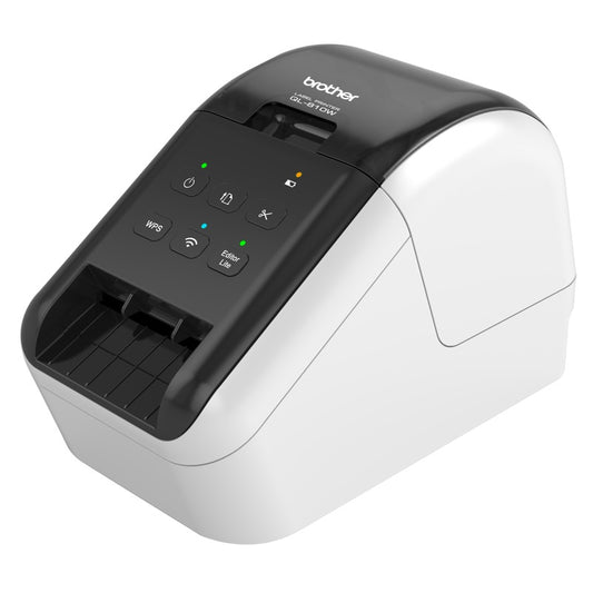 Brother QL-810W WIRELESS (WiFi) HIGH SPEED LABEL PRINTER / UP TO 62MM WITH BLACK/RED PRINTING (*DK-22251 required) QL-810W