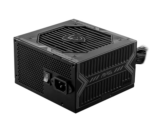 MSI MAG A650BN 650W Power Supply, 80 PLUS Bronze, up to 85% Efficiency, Active PFC, OCP / OVP / OPP / OTP / SCP MAG A650BN