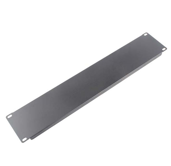 LDR 2U 19' Blanking Panel - Rack Mountable 19' - Black Metal Construction WB-CA-37-2U