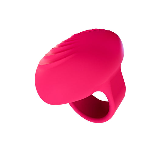 MAIA VIBELITE RUBY Rechargeable Silicone Vibrating Finger Ring MA-AF011