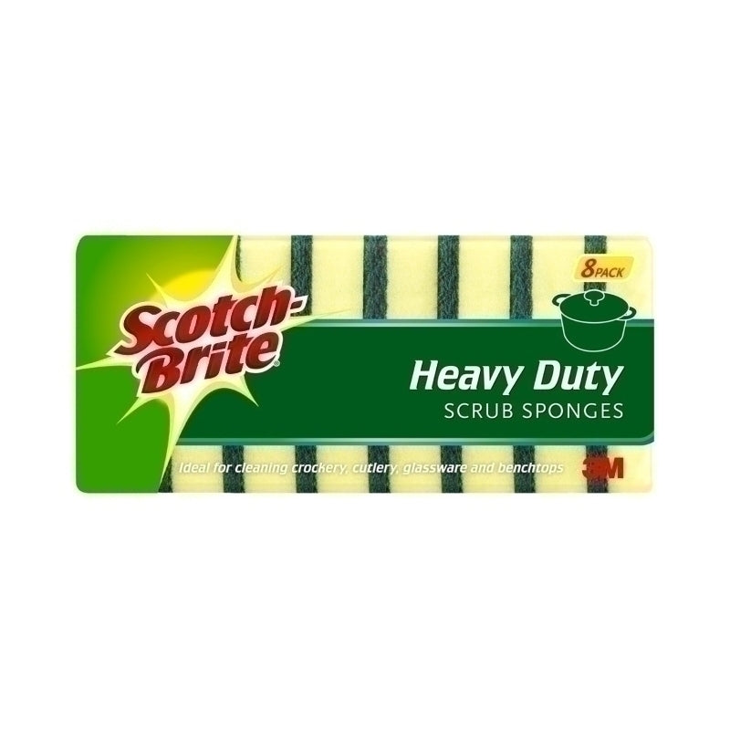 Scotch-Brite Heavy Duty Scrub Sponge 8-Pack - 7012617253