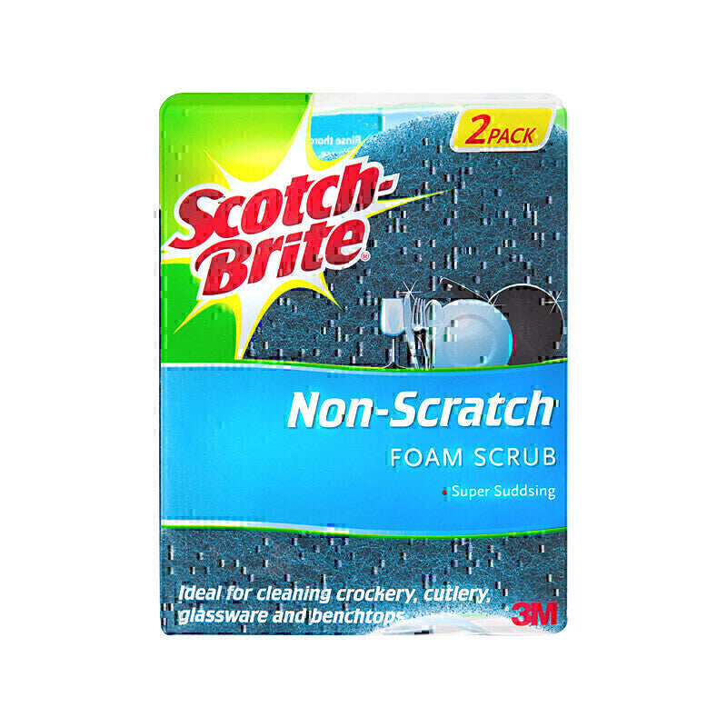 Scotch-Brite Non-Scratch Foam Scrub Sponge 2-Pack - Box of 6 - 7011388782