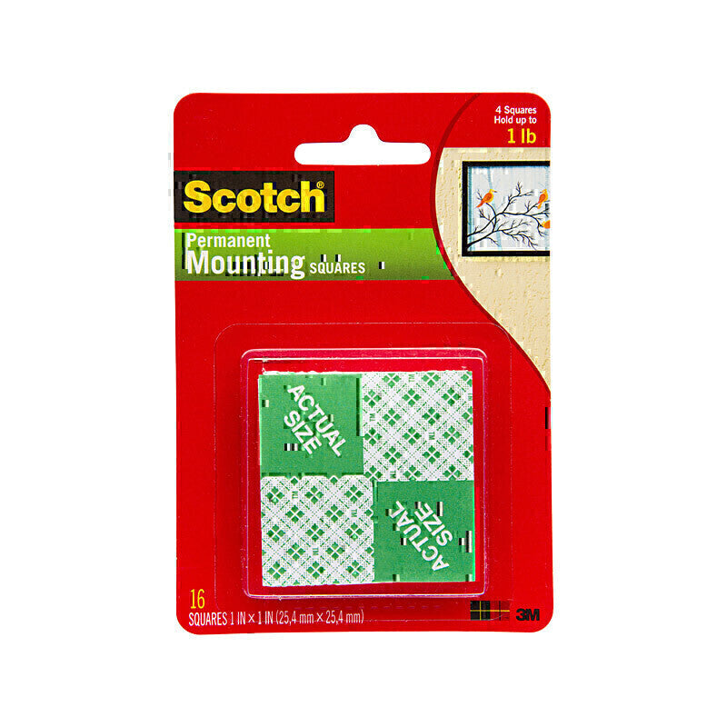 Scotch Mt Sqr 111P Indr 250mm Box of 6 - 7100235239