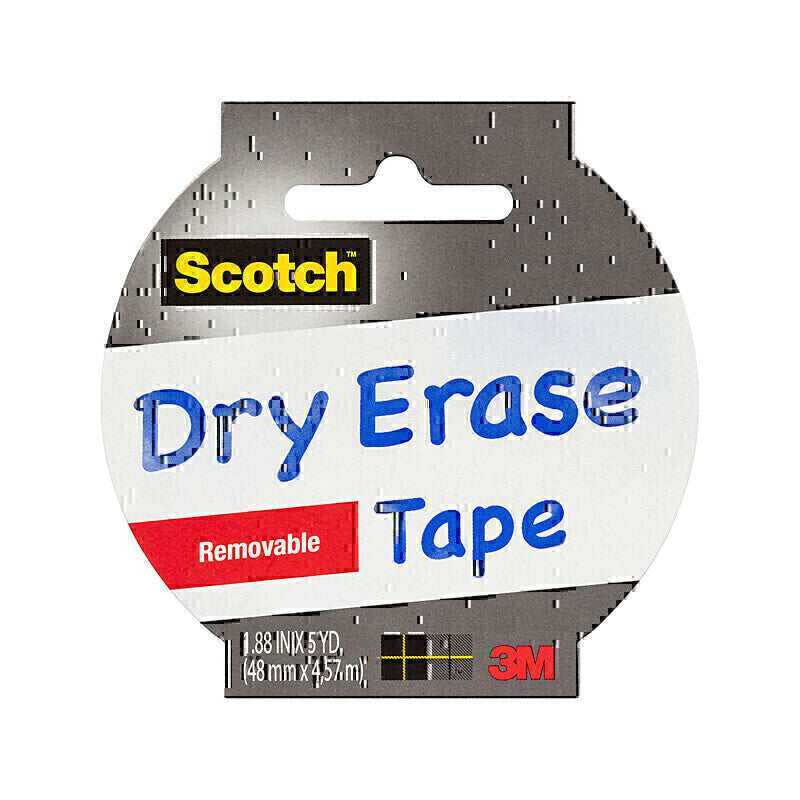 Scotch D-E Tape 1905R-DE-White Box of 6 - 7100091379