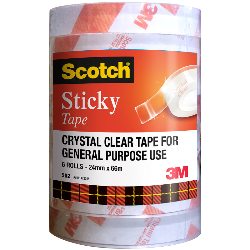 Scotch Stcky Tpe 502 24mm Twr6 - 7012881443
