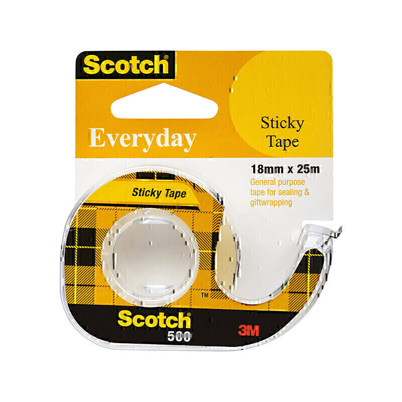 Sctc Stk Tape 502 18mmX25 Pk12 - 7012869398