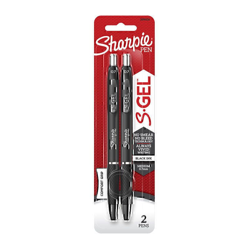 Sharpie RetrPen 0.7 BlkPk2 Box of 6 - 2096156