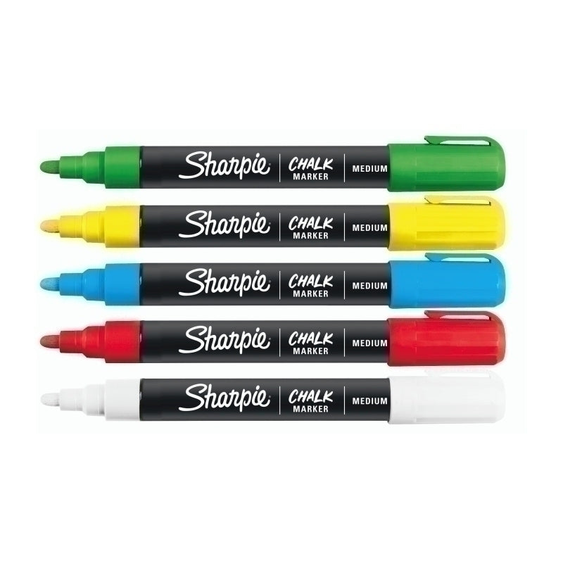 Sharpie Chalk Wet Markr Ast Pk5 Box of 4 - 2103011