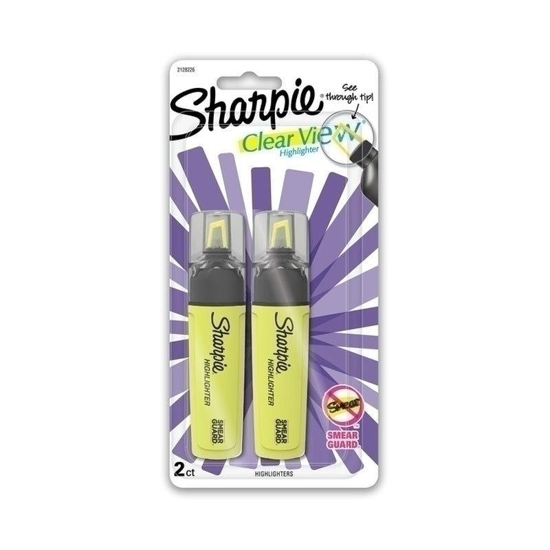 Sharpie C/V Hiltr Stk Ylw Pk2 Box of 6 - 2128221