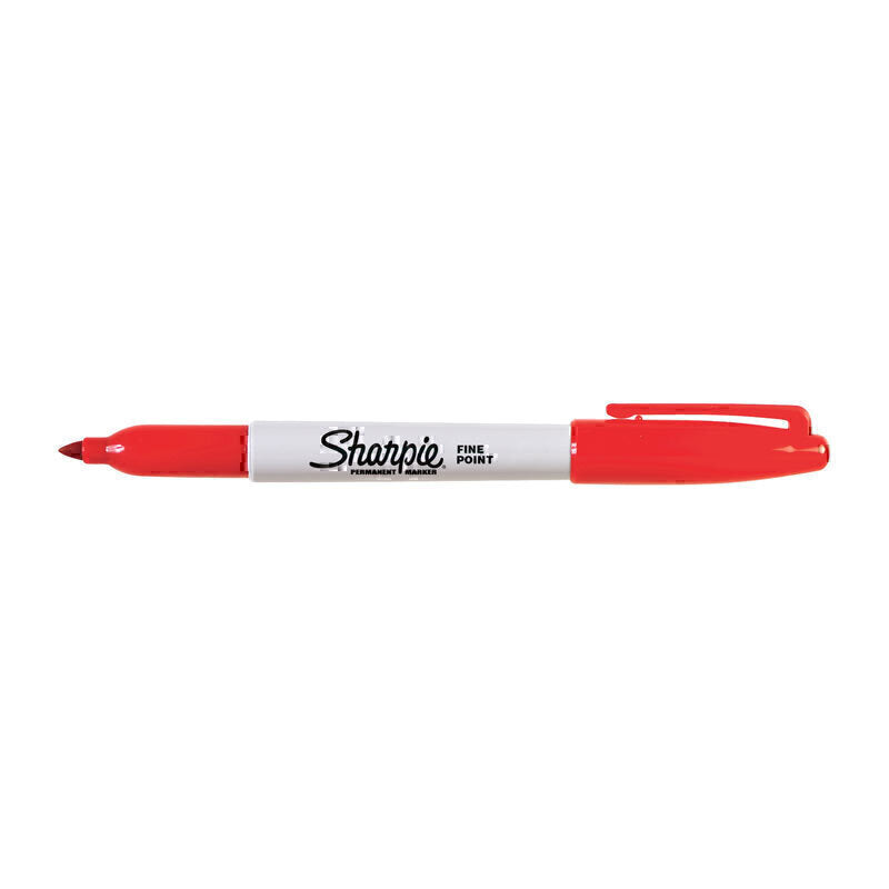 Sharpie Perm Mrkr FP Red Box of 12 - 30052