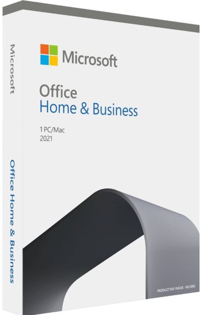 Microsoft Office Home & Business 2021 English APAC Medialess Retail New. Includles Word, Excel, PowerPoint, Outlook for PC and Mac similar to EP2-0662 T5D-03509